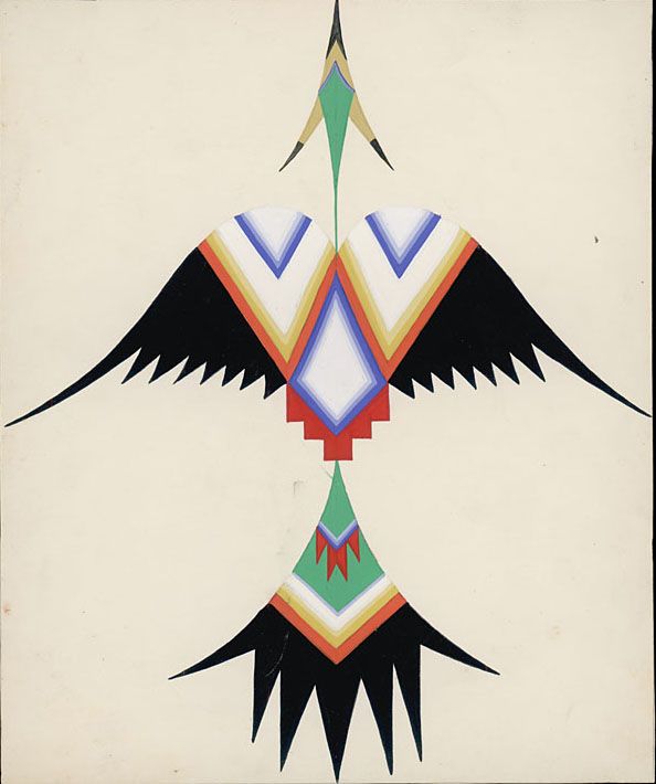 594x710 Thunderbird Native American Symbolism Drawing Art In Arte