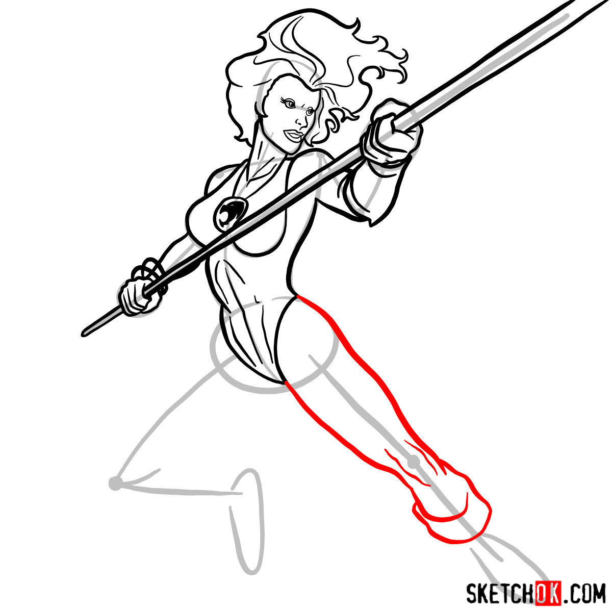 1200x1200 How To Draw Cheetara From Thundercats