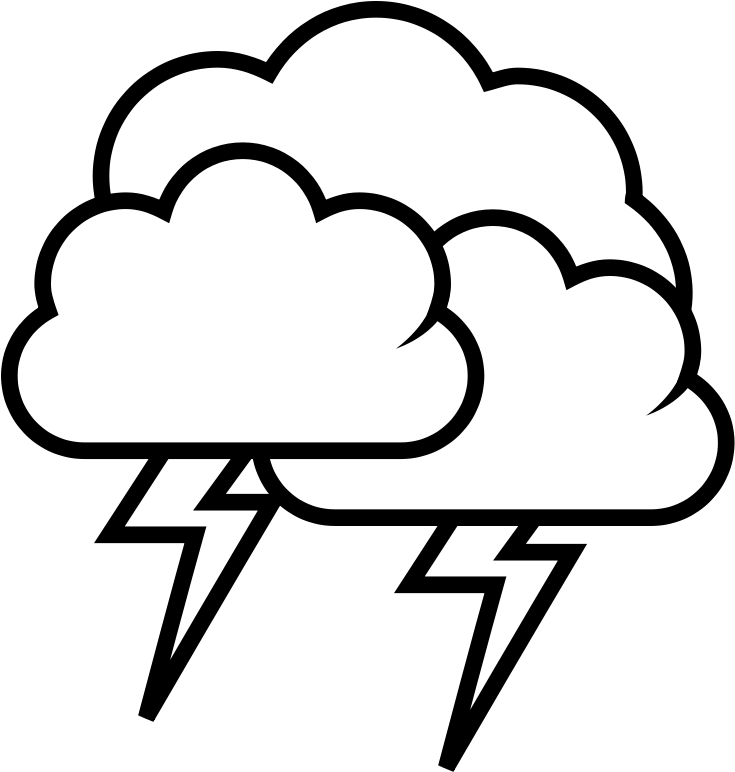 735x772 Download Thunderstorm, Cloud, Rain, Storm, Thunder, Weather
