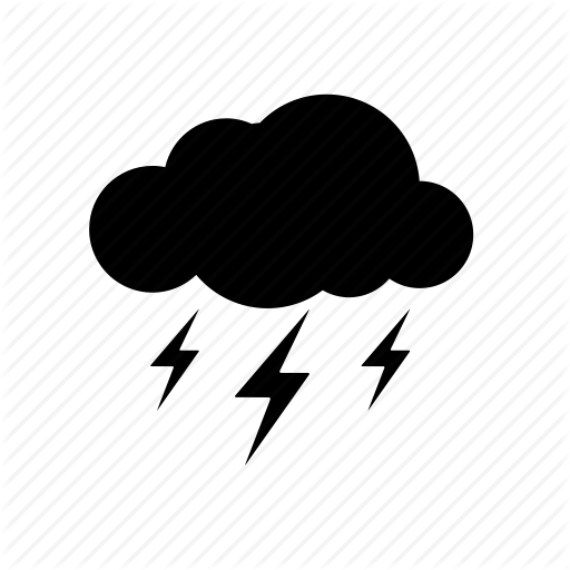 512x512 Drawing Thunderstorm Icon