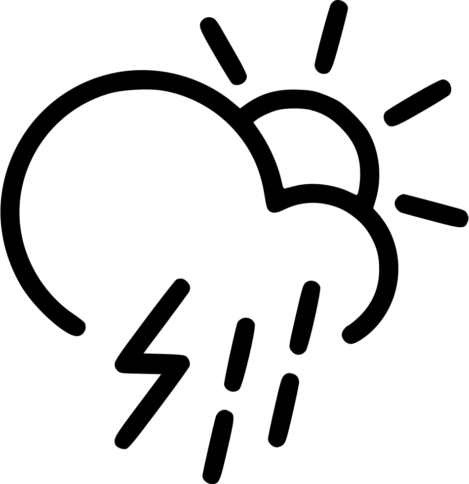 950x980 Lightening Drawing Thunderstorm Frames Illustrations Hd