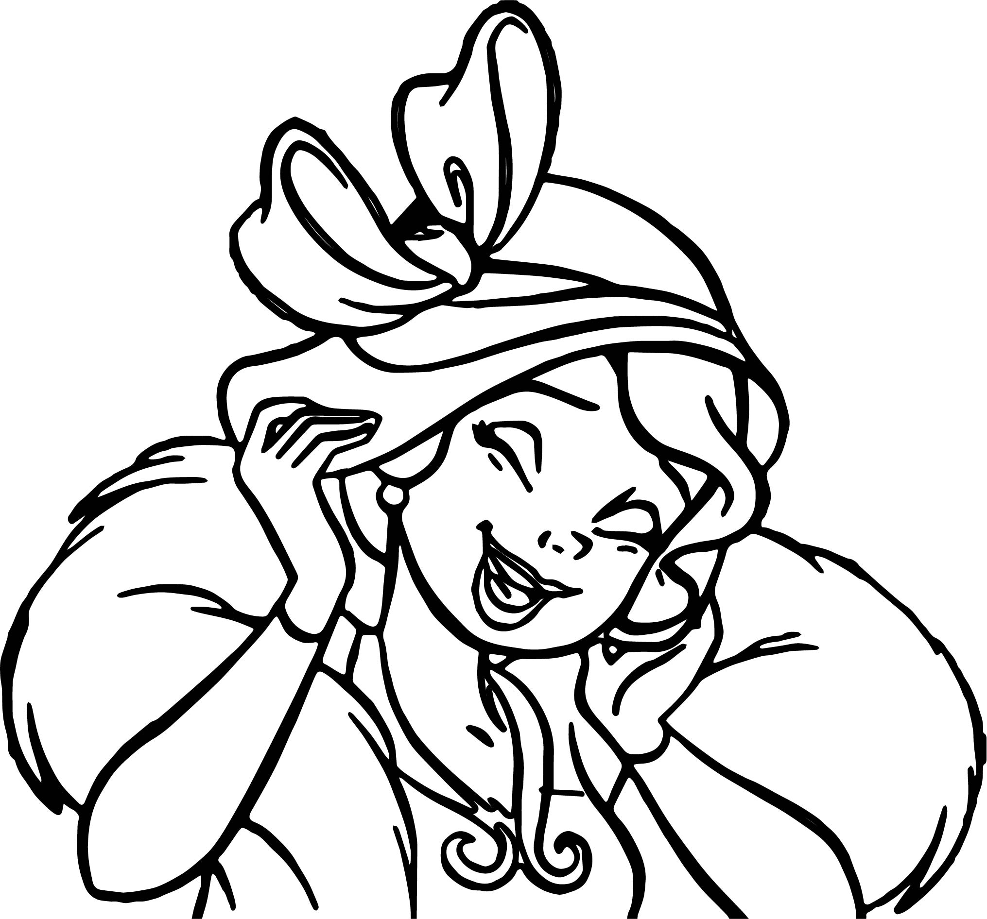 2031x1892 Tiana Princess Telephone Coloring