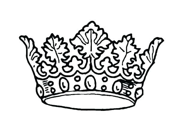 600x425 Coloring Pages Of Crowns Tiara Coloring