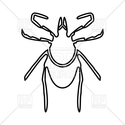 400x400 Tick Black Icon Vector Image Of Plants And Animals