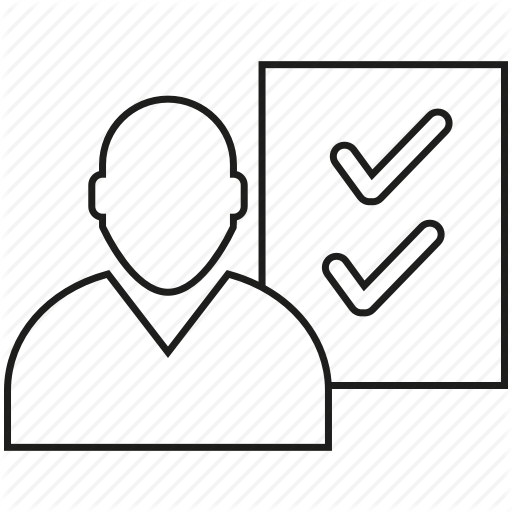 512x512 Check, List, People, Tick Icon