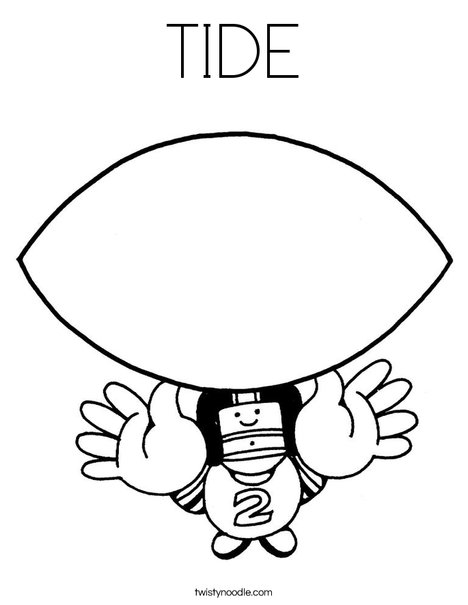 468x605 Tide Coloring Page