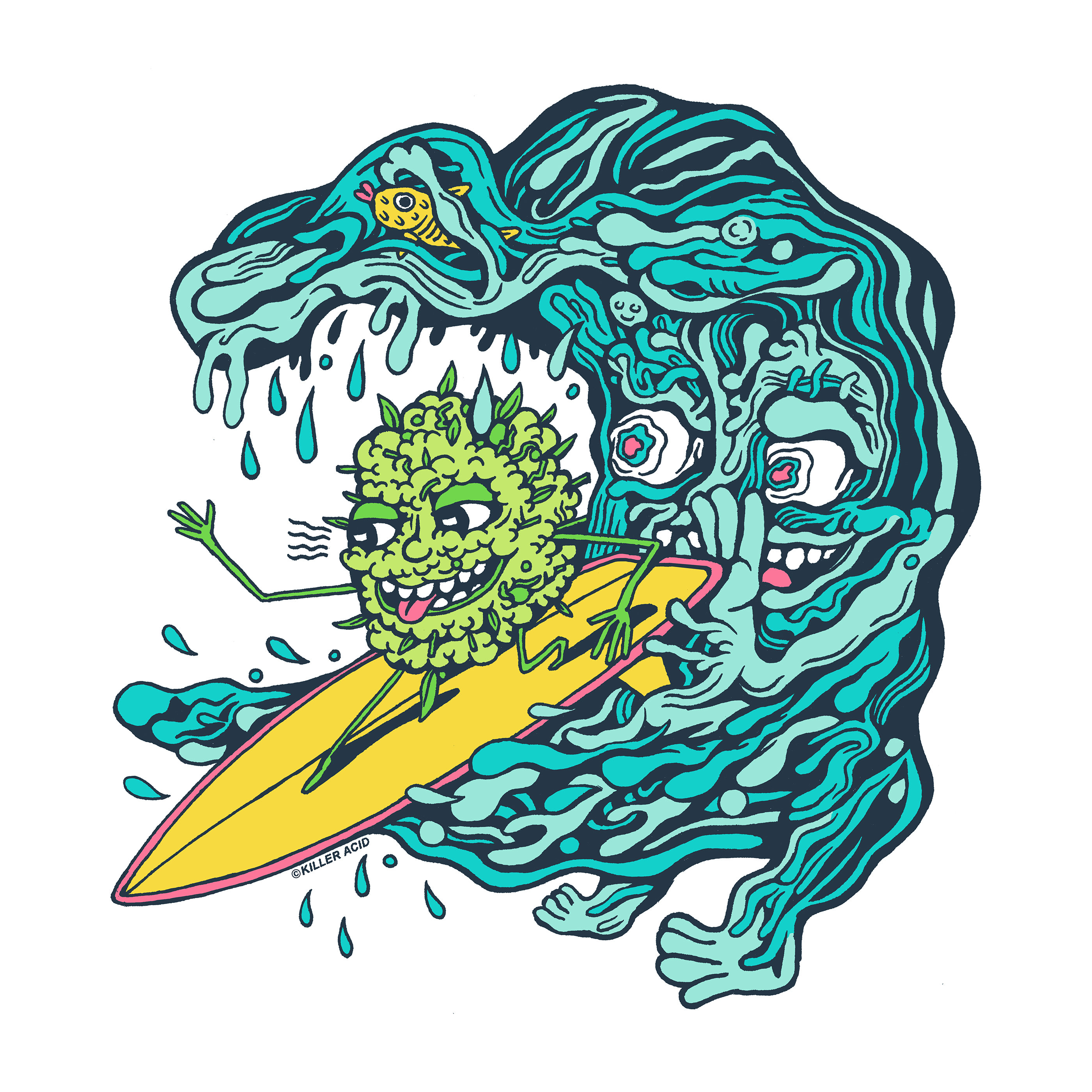 2800x2800 High Tide T Shirt