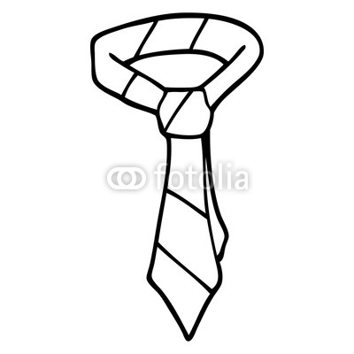 400x400 Line Drawing Cartoon Of A Tie Buy Photos Ap Images Detailview