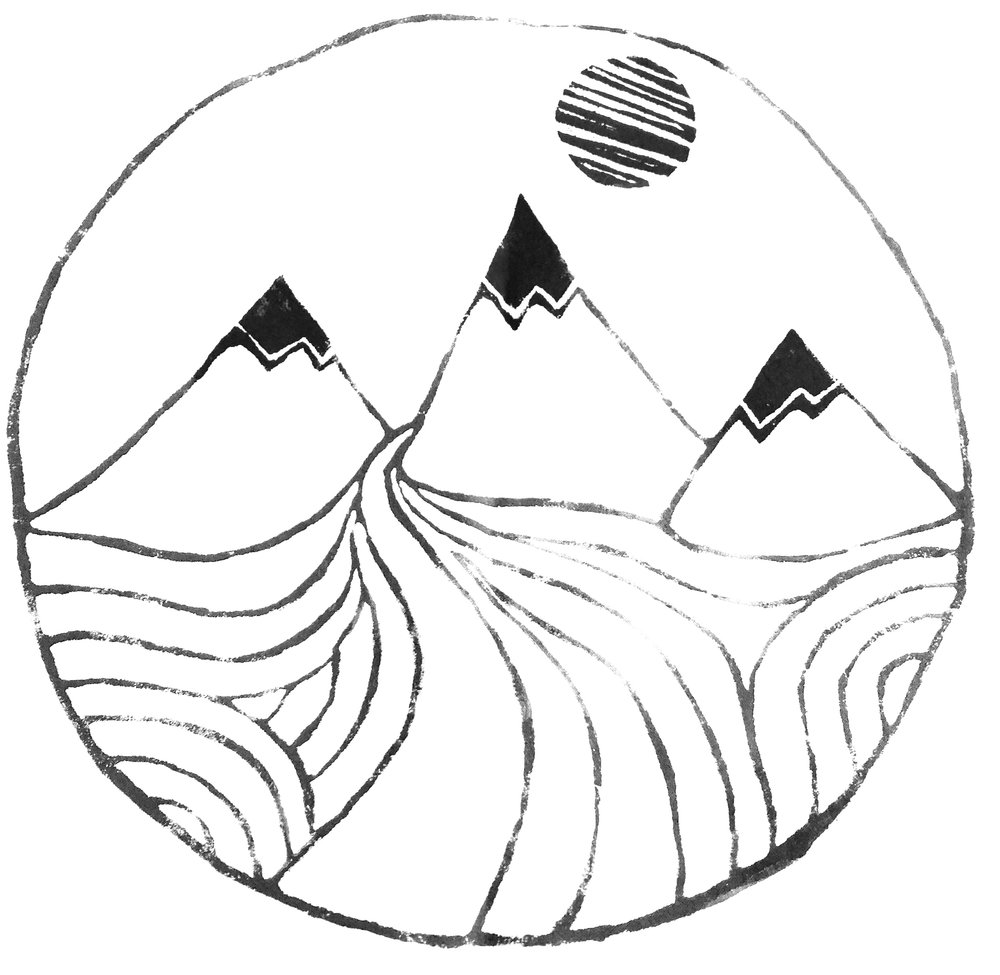 1000x975 Roam Mountains Coloring Kit Tiffany Miller