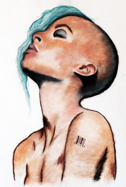 407x600 Tiffany Blue Art