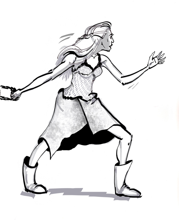 600x737 Tiffany Jiles Game Of Thrones The Drawing Club