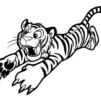 336x336 how to draw a amur tiger cub for kids easily easy i fertility