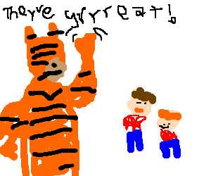 300x250 Tigers Drawing Kid Transparent Png Clipart Free Download