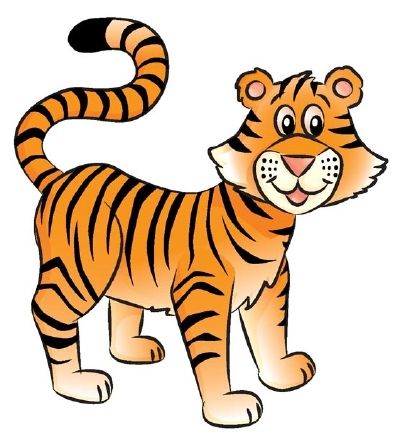 400x442 Tiger Clipart For Kids Clip Art