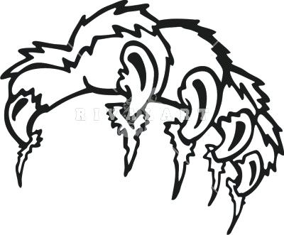 400x331 Tigger Outline Tiger Lily Outline Clipart