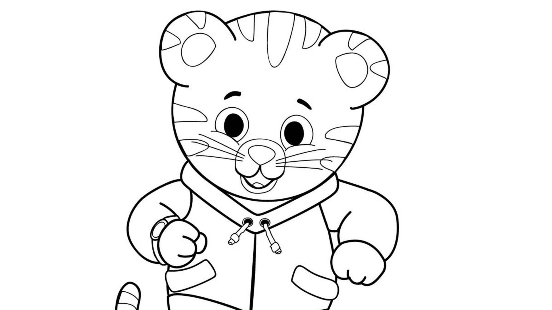 1920x1080 Daniel Tiger Drawing Free Coloring Pages Fresh Best Line Trolley