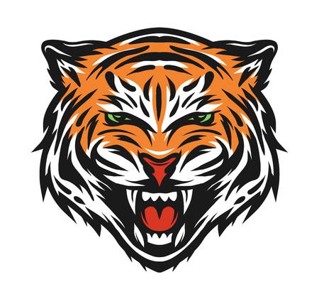 450x414 Tiger Drawing