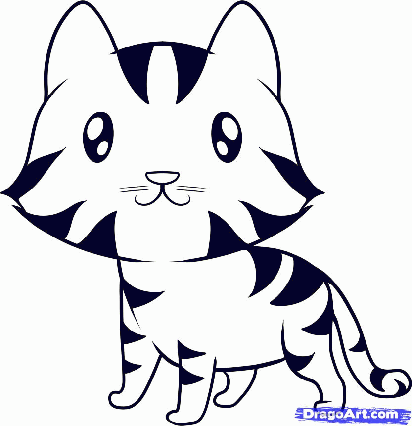 833x861 Tiger Drawing For Kids Images Pictures