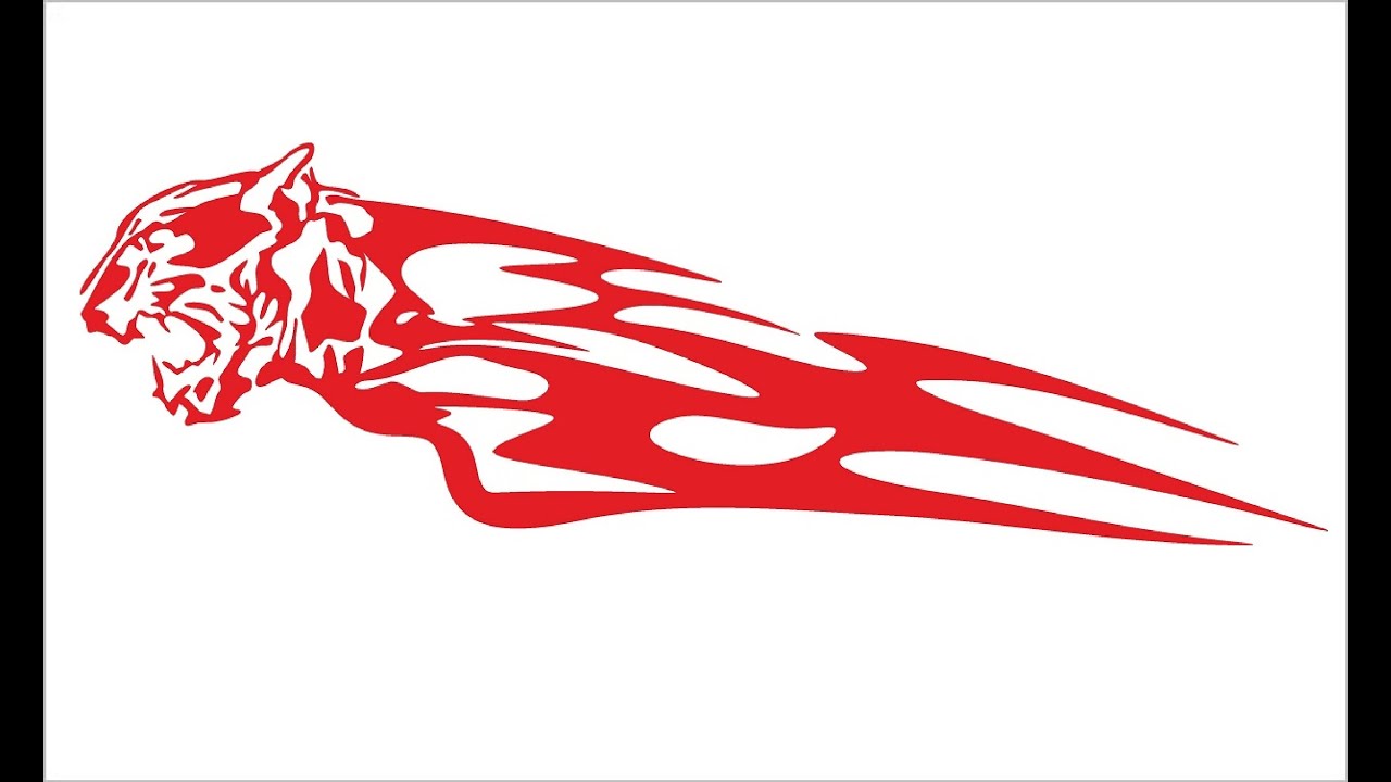 1280x720 How To Draw A Tiger Tattoo Kak Narisovat Tatuirovku Tigra