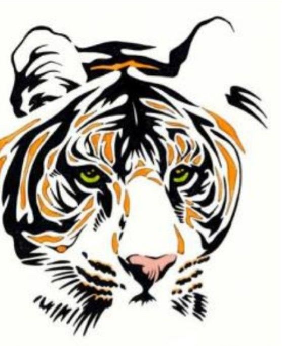 557x683 Tigers Tiger Tattoo, Tiger Face Tattoo