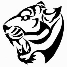 236x236 The Top Roaring Tiger Head Tattoo Drawing Images Tiger Head