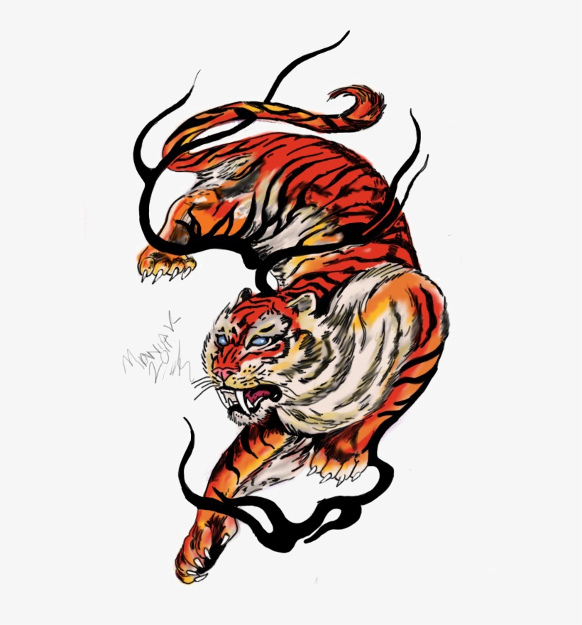 820x880 Tiger Tattoos Png Free Download