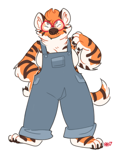 400x526 anthro tiger tumblr