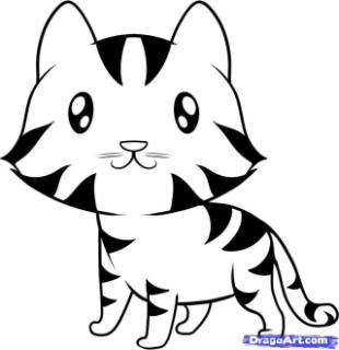 310x320 Tiger Face Drawings In Pencil Easy Drawing