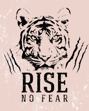 296x368 Tiger Face Outline Free Vector Download