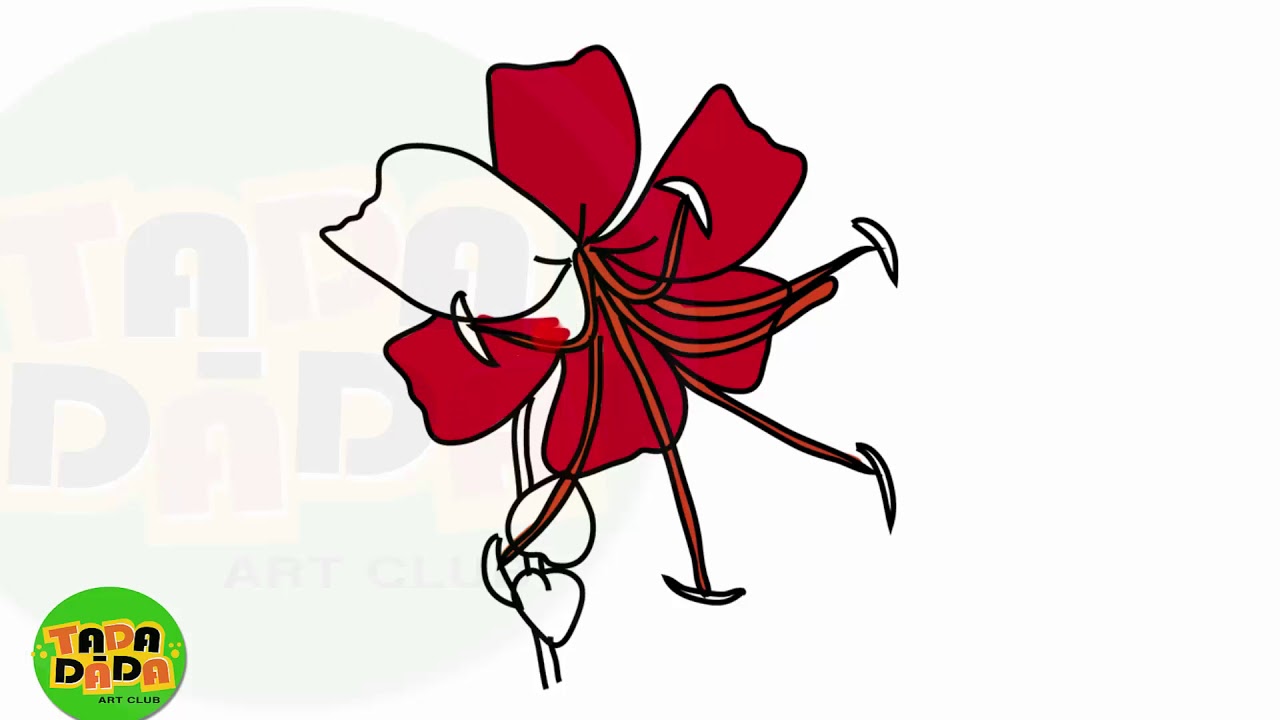 1280x720 How To Draw And Paint Tiger Lily Flower Step