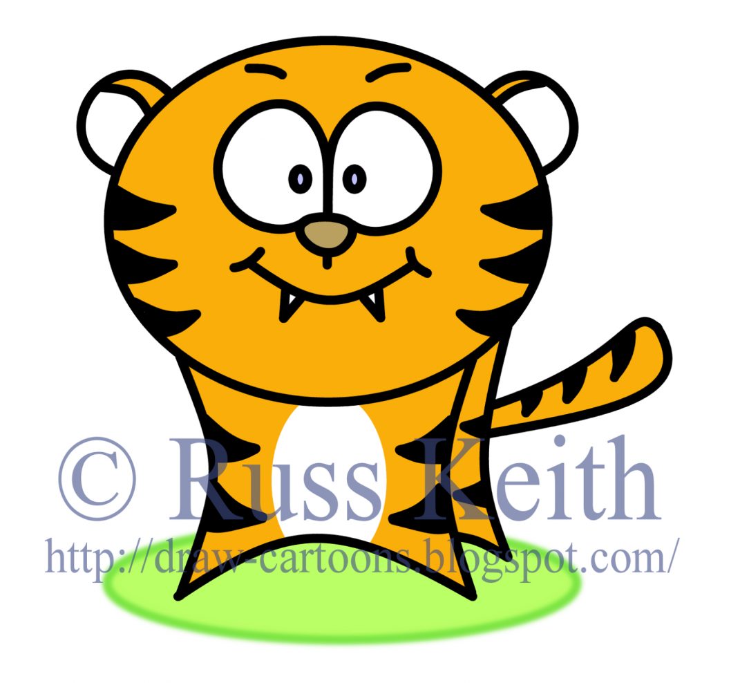 1084x988 How To Draw A Tiger Paw Print For Kids Face Easy Step