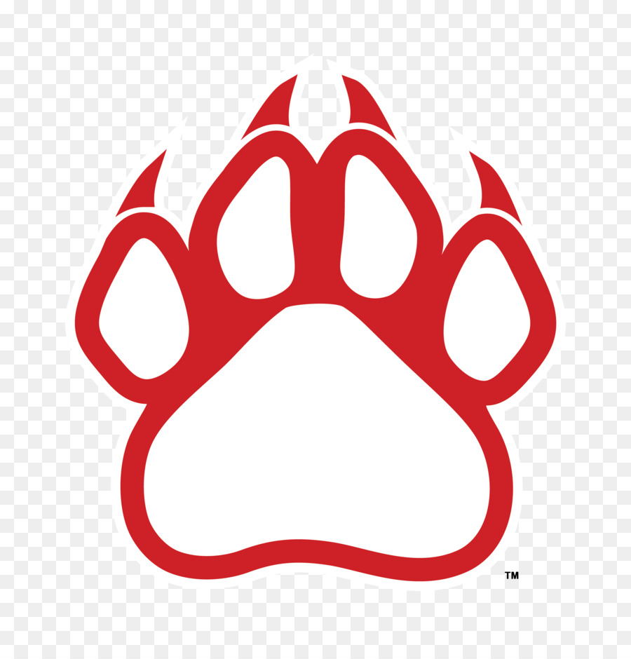 900x940 Tiger Paw Clipart