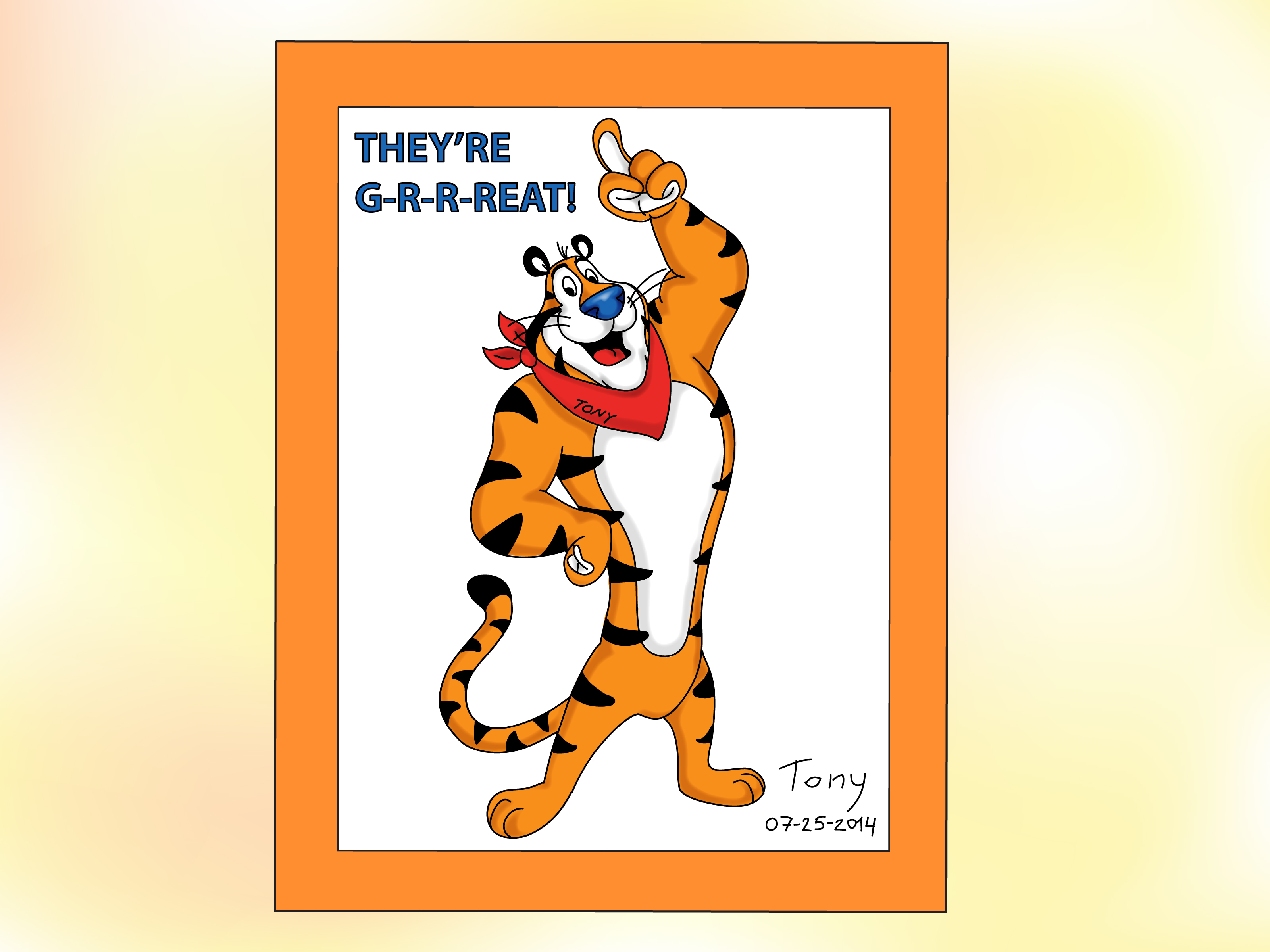 Tony The Tiger Animated Gif