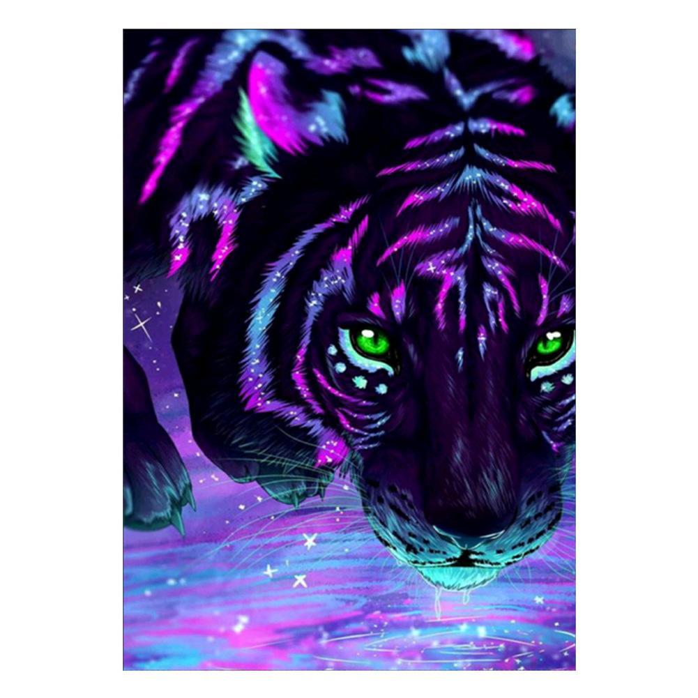1001x1001 Tiger Diy Full Drill Diamond Painting Embroidery Kits