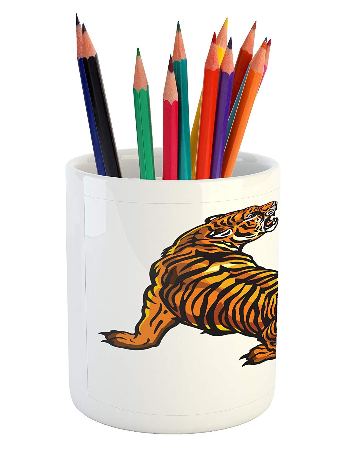 1149x1500 Lunarable Tattoo Pencil Pen Holder, Drawing Of African