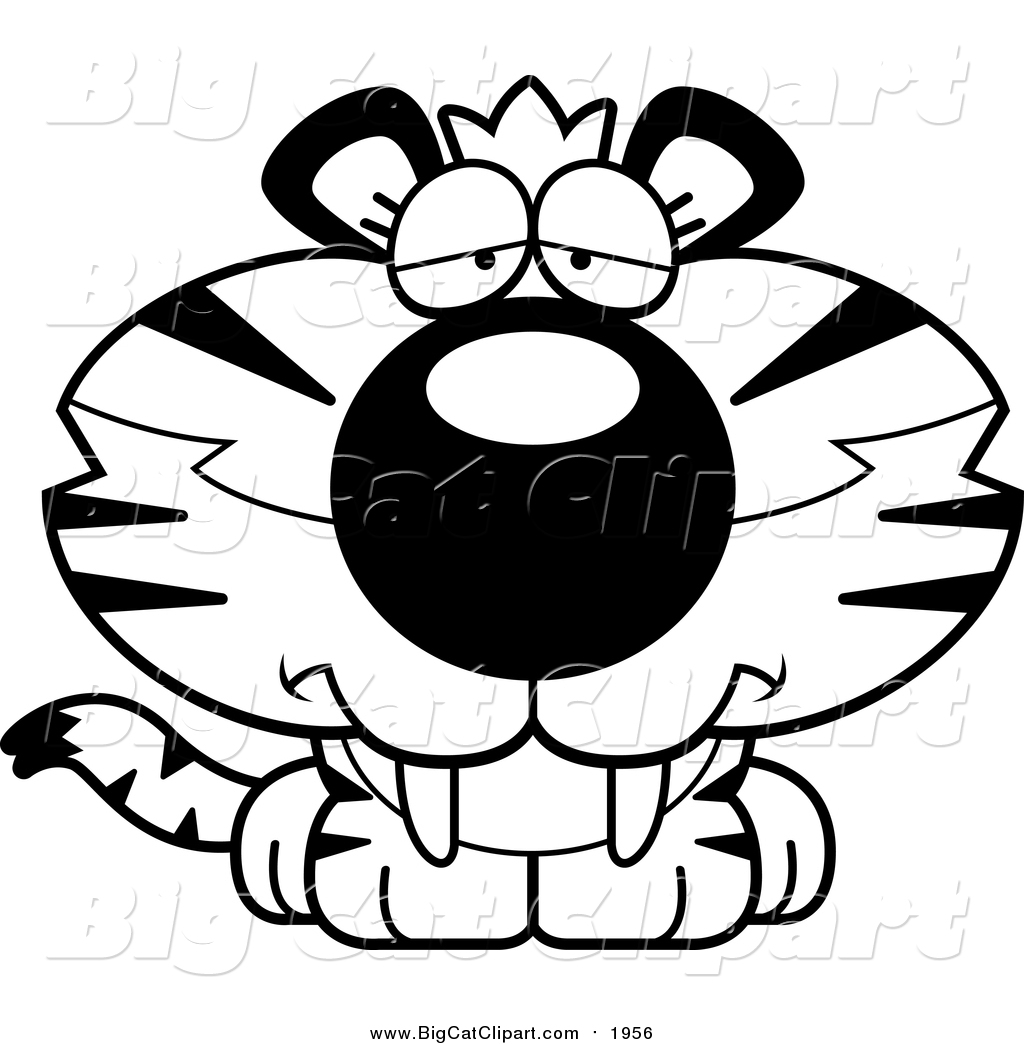 1024x1044 Tiger Print Clipart Cat