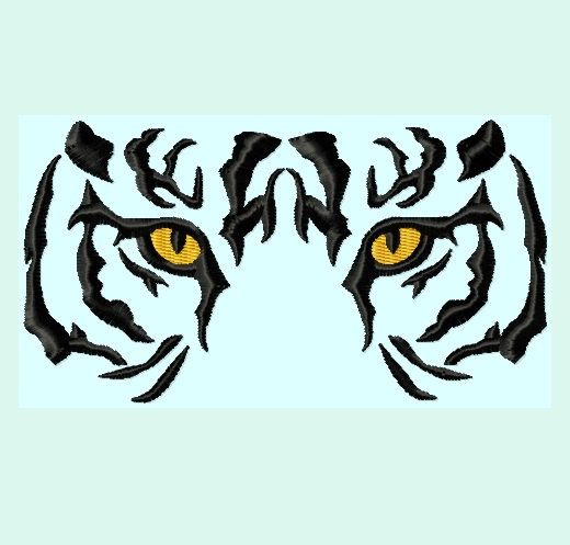 520x497 Tiger Eyes Clipart