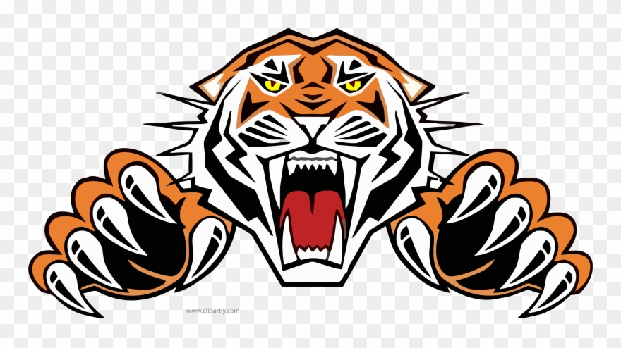 880x494 Tiiger Clipart Roaring Tiger