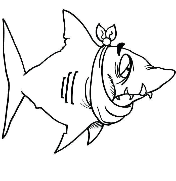 700x720 Free Shark Coloring Pages Tiger Shark Coloring Pictures And Sheet