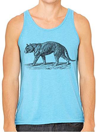 327x445 Austin Ink Apparel Tiger Hunting Prey Drawing Printed