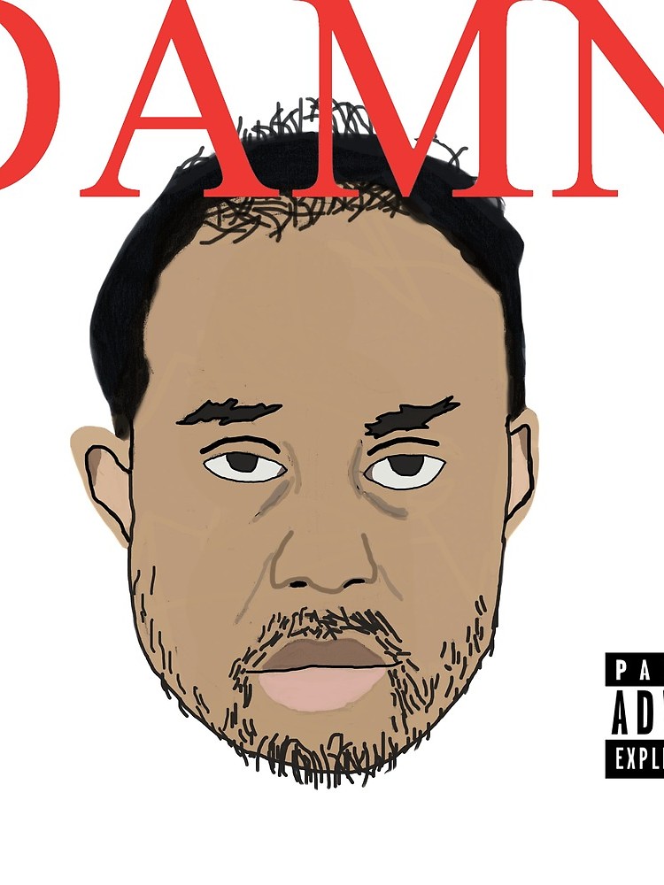 750x1000 Tiger Woods Damn Drawstring Bag