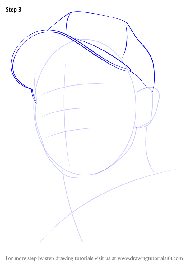 598x844 Learn How To Draw Tiger Woods