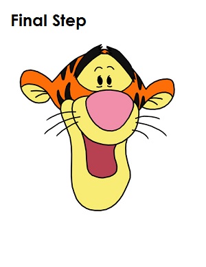 300x388 How To Draw Tigger