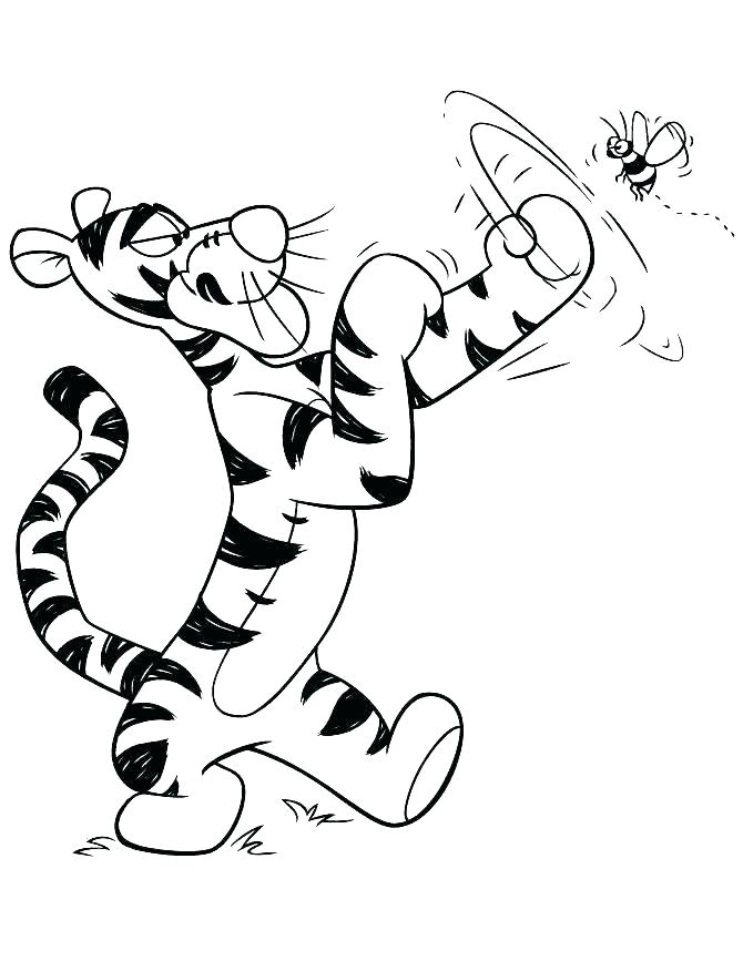 670x867 Tigger Coloring