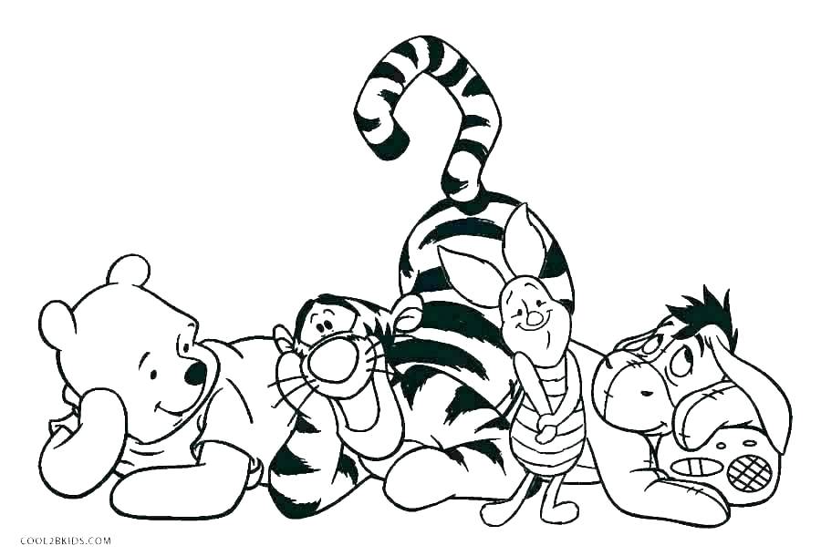 900x610 Coloring Pages Baby And Pooh Tigger Klubfogyas