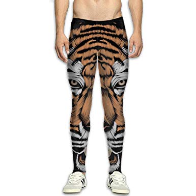 385x385 tiger line drawing mens fitness sports compression
