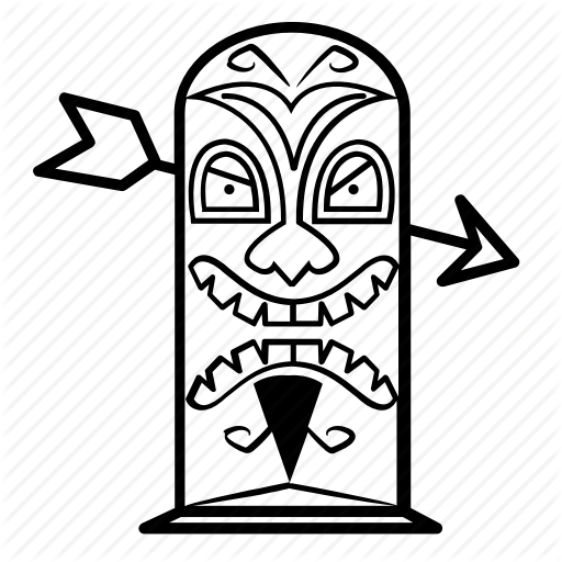 512x512 Tiki Vector Free Download On Unixtitan