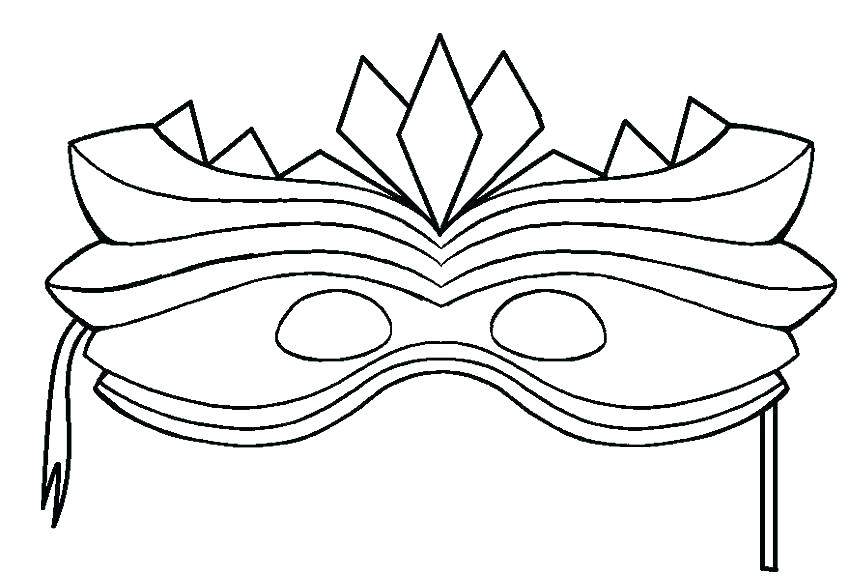 850x576 Tiki God Coloring Pages Free Printable Head Mask Delectable Color