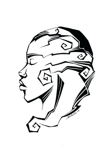 420x600 coloriages tiki totem tiki coloriage