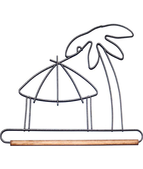 600x708 Tiki Hut Holder